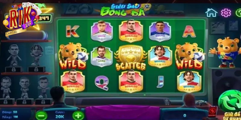 Các biểu tượng cầu thủ nổi tiếng làm cho game độc đáo