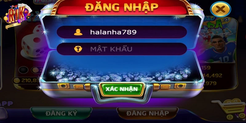 Hãy truy cập vào cổng game để đăng nhập Rikvip