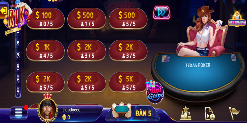 Khi tham gia nhất định anh em phải nắm được luật chơi trong Texas Poker