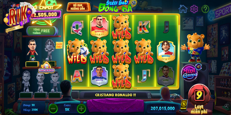 Kiên nhẫn và kiểm soát cảm xúc khi chơi siêu sao bóng đá tại Rikvip