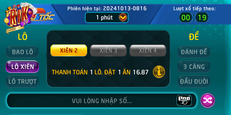 Lô đề siêu tốc cung cấp đa dạng các loại hình cá cược