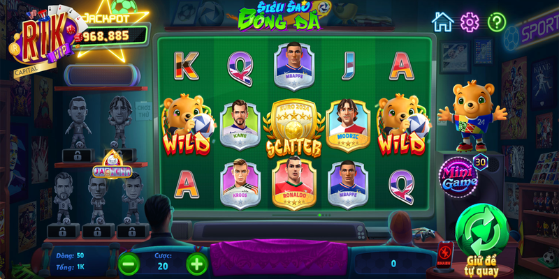 Luyện tập kỹ năng quay để giành thưởng lớn