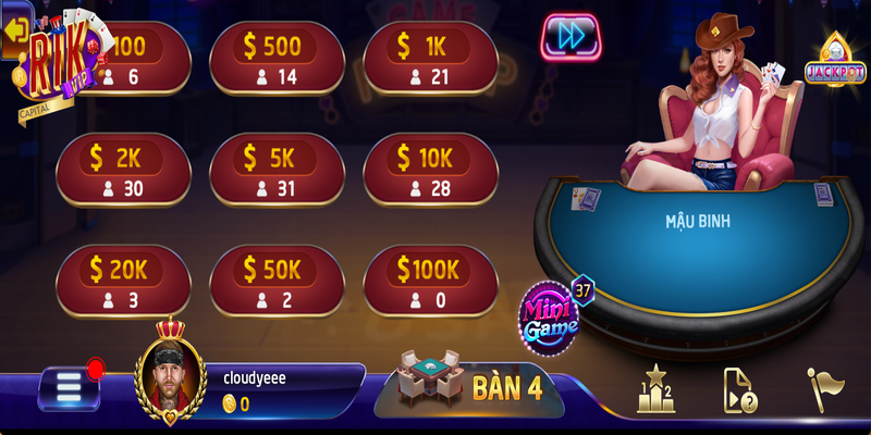 Mậu binh tại cổng game có cách chơi không quá phức tạp