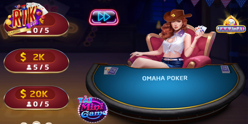 Omaha Poker là một biến thể rất hấp dẫn của poker cơ bản