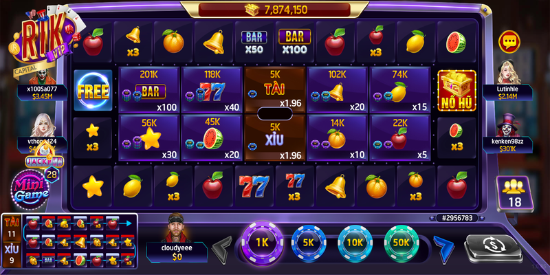 Phần thưởng cho game thủ đặt cược vào game rất hấp dẫn