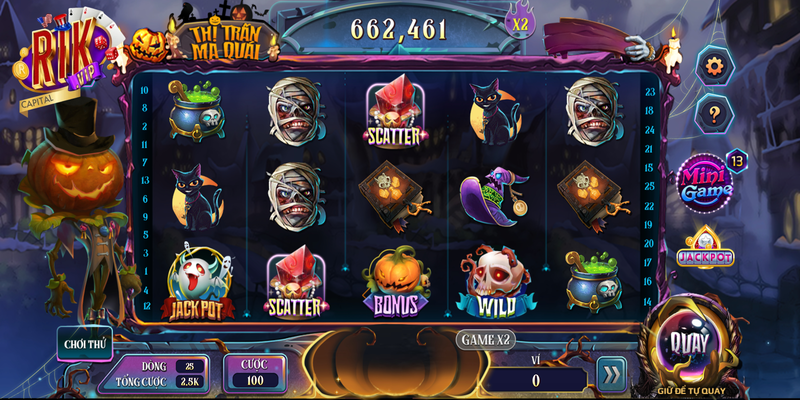 Thị trấn ma quái là siêu phẩm thuộc hình thức game slot nổ hũ rất hấp dẫn