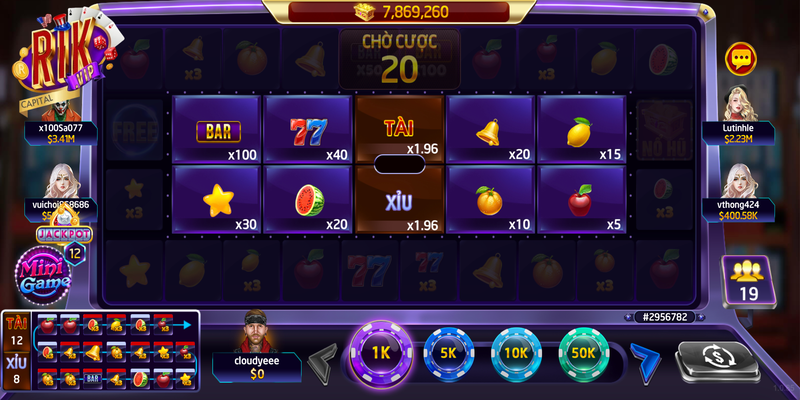 Xèng hoa quả Rikvip là một trò chơi vô cùng dễ hiểu và dễ chơi