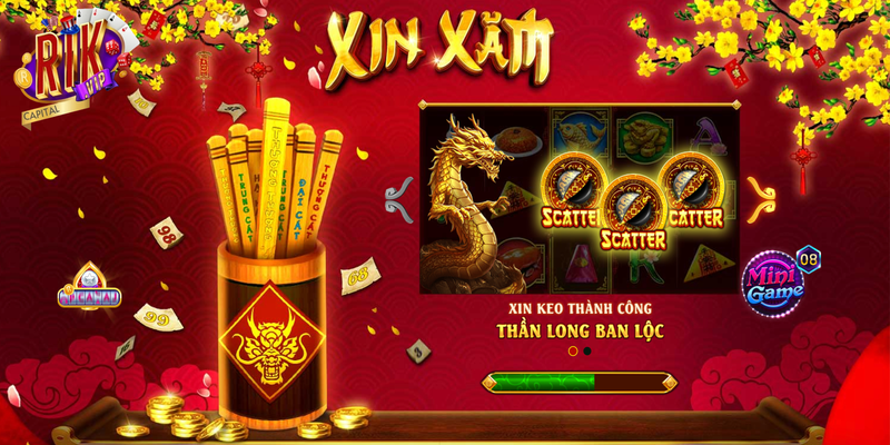 Xin xăm Rikvip là game đáp ứng mọi nhu cầu giải trí của anh em hiện nay